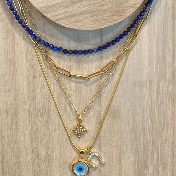 Northstar mini pave pendant