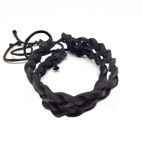 Braided Leather Bracelet