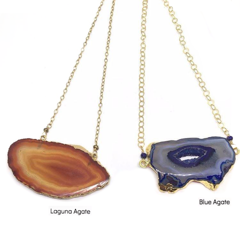 Agate Pendants