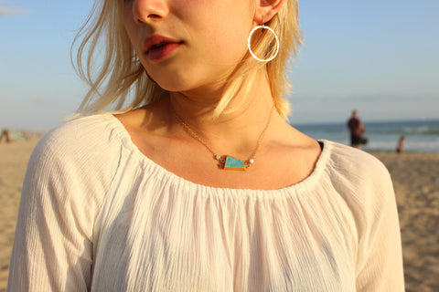 Larimar Pendant