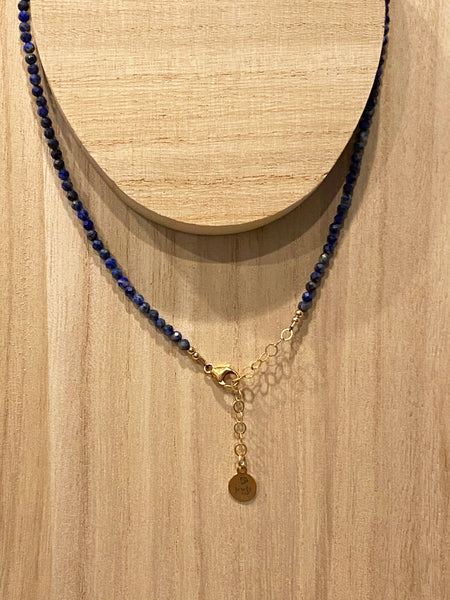 Pop-of-color choker