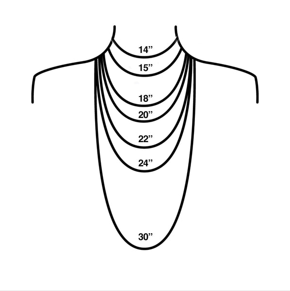 Gemstone Tube Necklace
