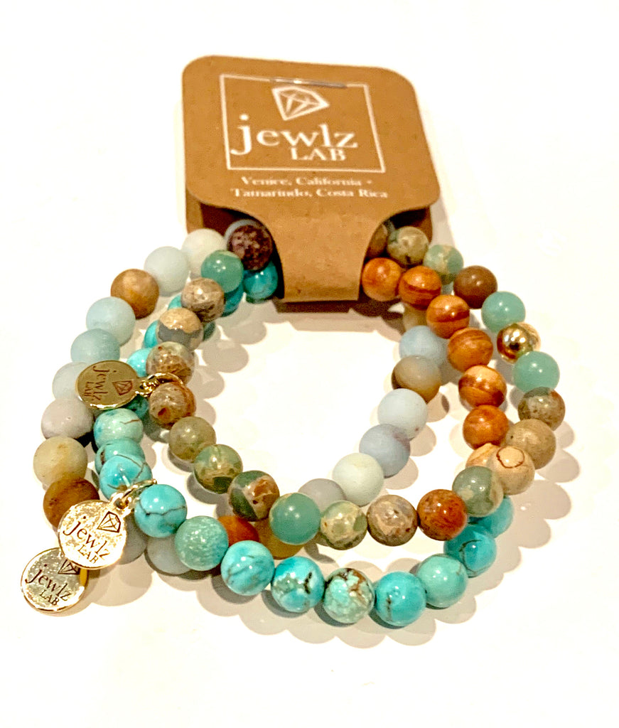 Turquoise Stretch Trio #pop-of-color